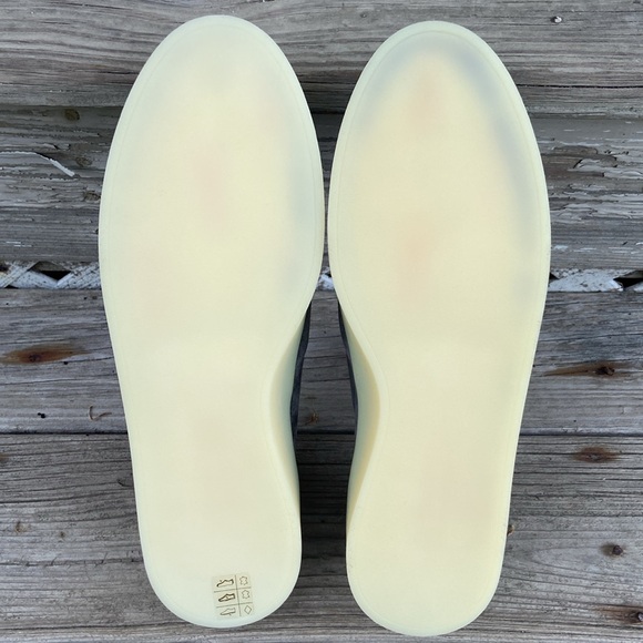 NIB Authentic Fear of God x Ermenegildo Zegna Grey Suede Sneaker Men's Size 11.5 - Picture 9 of 16